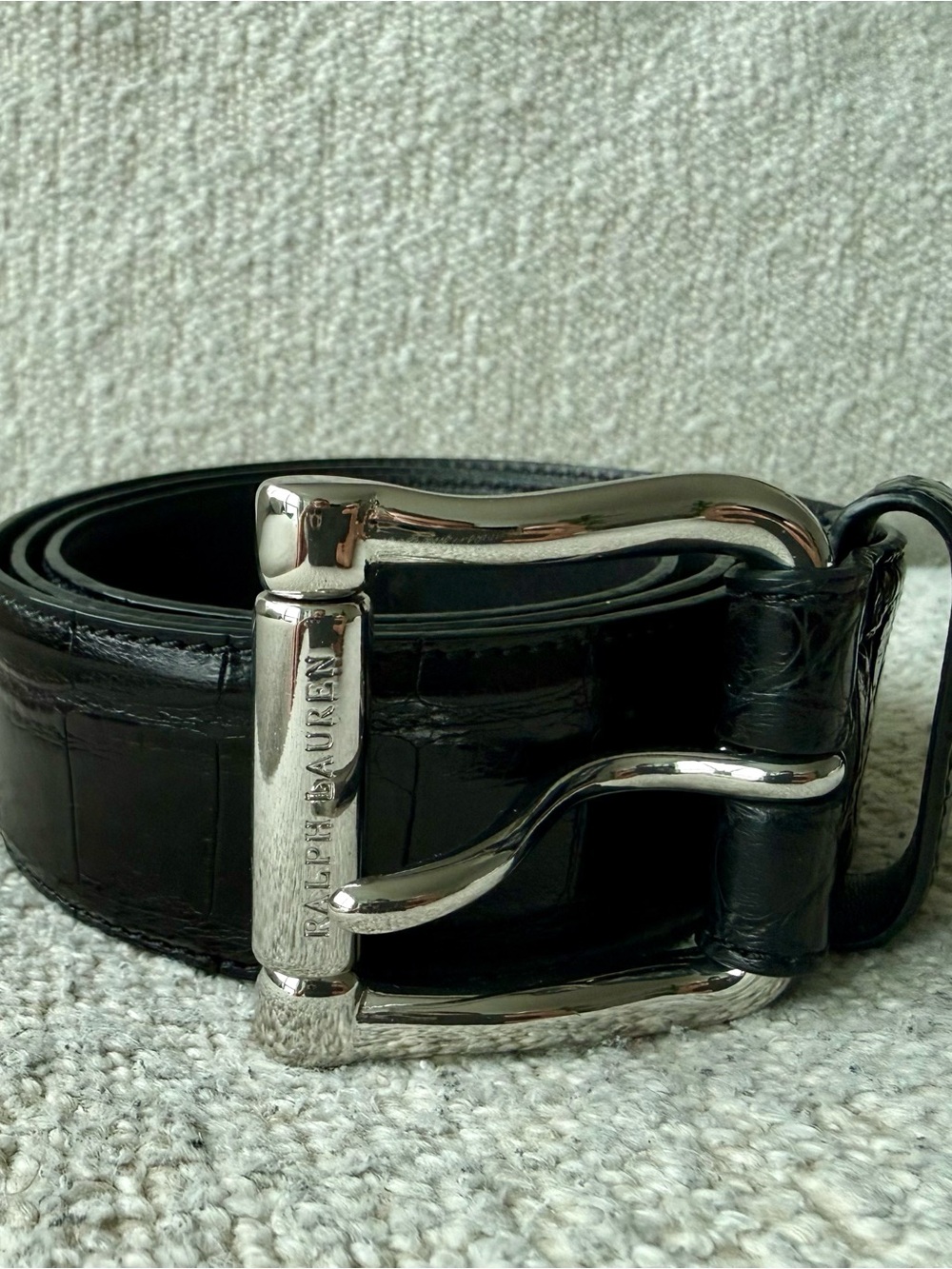 Ralph Lauren Men’s Alligator Belt